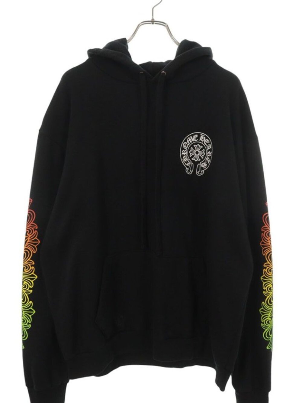 Chrome Hearts Sweatshirt Plvr Sleeve Floral Print Pullover Hoodie